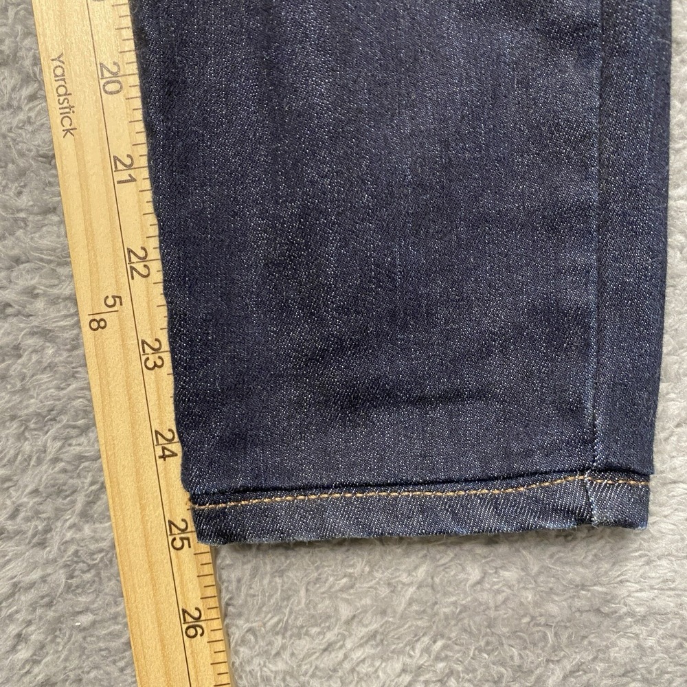 White House Black Market The Jegging Jeans Size 00 Blue Dark Wash Mid Rise Ankle - Picture 9 of 14